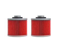 Filtre à huile for XVS650 VM V-Star Midnight Custom XVS650A Drag Star Classic XVS650AT V-Star Silverado XVS 650 4X7-13440-01(2pcs oil filter)