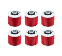 Filtre à huile for YMH XTZ750 XTZ 750 SUPER TENERE 750 1989-1997 SR250 SR 250 1979-1991 XV250 XV 250 1988-1995 Parties(6 PCS)