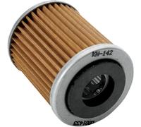 K&N Filtre à huile KN-142, cartouche 38x47 mm compatible Yamaha TM