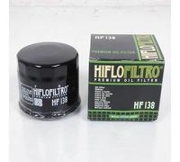 Filtre à huile Hiflofiltro compatible avec Quad Kymco 400 MXU 2008 à 2012 HF138