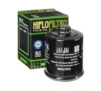 Filtre à huile Hiflofiltro pour Quad QUADRO 350 D 2013 à 2020 HF197 Neuf