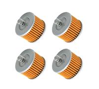 Filtre à huile intégré avec ressort for moto, 1, 2, 4 ou 8 pièces, adapté for 100 130 Boxer CT100 115 Pulsar YS125 150 Byson FZ16(4Pcs)