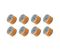 Filtre à huile intégré avec ressort for moto, 1, 2, 4 ou 8 pièces, adapté for 100 130 Boxer CT100 115 Pulsar YS125 150 Byson FZ16(8Pcs)