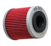 Filtre à huile K&N pour Piaggio Beverly , Aprilia RS ABS SX RS4 i.e. RX Derbi Senda R 4V DRD / SM Tuono GPR Racing Husqvarna SMR Zündapp ZXM 125 / 250 / 350