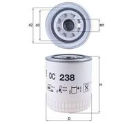 Filtre à huile KNECHT OC 238 pour JAGUAR XJ 3.4 1975-1986