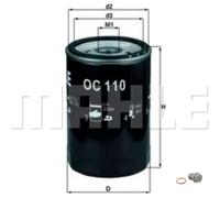 Filtre à huile MAHLE Avec Bouchon de Vidange Pour Mercedes W201 E 2.0