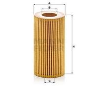 Mann Filter Filtre à huile HU 7012 z – véhicules de tourisme et utilitaires