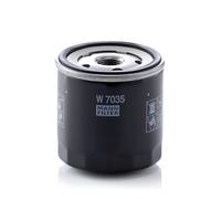 Filtre à huile MANN-FILTER W 7035 pour CHRYSLER, DODGE, GAZ, JEEP, PLYMOUTH, VW
