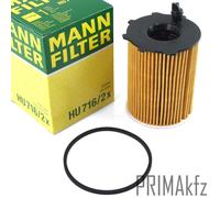 Filtre À Huile Mann HU716/2X Pour Citroën C3 C4 C5 Ford Mazda Peugeot Volvo