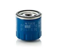 MANN-FILTER W 712/16 Filtre à huile - pour Véhicule de tourisme + utilitaires