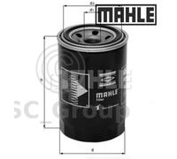 Filtre À Huile Moteur À Vis De Remplacement MAHLE OC 273 OC273