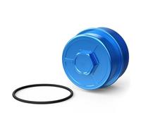 filtre à huile moteur Bouchon de filtre à huile avec joint torique pour BMW M52 M54 E46 E36 323i E60 E61 525i 530i X3 E83 11421741000 Pièces(Blue)