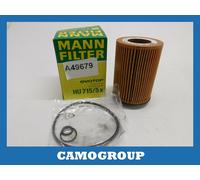 Filtre à Huile Oil Filter Mann Pour BMW Serie 5 E60 E61 6 E64 E63 Hu715/5x