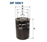 Filtre à Huile pour BMC Carbodies Ford Lti Nissan Atleon Bluebird (B610) Env