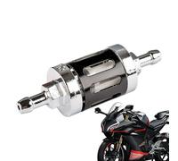 Filtre à Huile pour Moto,Filtre à Huile en Ligne 8 mm - Pièce Détachée Moto pour Scooter Verte Quad Motoneige et Autres