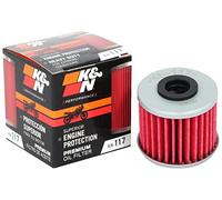 Filtre à huile pour moto K&N : haute performance, haut de gamme, conçu pour être utilisé avec des huiles synthétiques ou conventionnelles: convient à certains véhicules Honda (voir description),KN-117