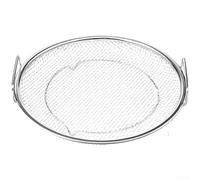 Filtre à huile professionnel en acier inoxydable, panier en maille avec plateau pour un drainage rapide et un rangement facile, ustensiles de cuisine (20 cm)