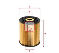 Filtre à huile SOFIMA S5034PE