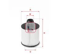 Filtre à huile SOFIMA S5139PE