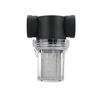 Filtre à impuretés en Plastique à Haut débit - Filtre en Ligne 1/2", 3/4", 1" for l'aquaculture, Les Jardins et Les systèmes d'eau(40 Mesh,3/4")