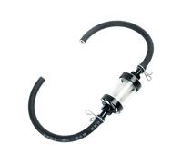 Filtre à liquide de rechange pour moto - Résistant aux vibrations et aux fuites | Filtre transparent pour liquides de moto | Pour débutants professionnels parcours quotidiens et