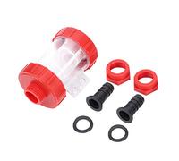 Filtre à mailles en ligne Pompe à eau à haut débit Filtre transparent Accessoire d'irrigation de jardin durable de qualité supérieure Plastique transparent G3/4 po 1 po en option (1 pouce)