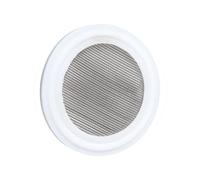 Filtre à mailles en PTFE à trois pinces, 100 mailles, filtre sanitaire à mailles en acier inoxydable 304 for l'industrie alimentaire et des boissons(25mm K40mm)