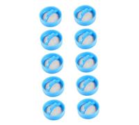 Filtre à Mailles pour Lave-linge Automatique, 10 Pièces, Acier Inoxydable | Vanne D’admission de 2cm, Bleu, Résistant à Corrosion, pour Entretien D’appareil et Eau Dure