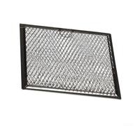 Filtre à micro-ondes de rechange WB02X11534 en maille d'aluminium robuste pour ventilateur de hotte de cuisinière - Nettoyage du four - Argenté