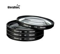 Filtre à objectif Macro + 1 + 2 + 4 + 10,Kit de filtres 46mm 49mm 52mm 55mm 58mm 62mm 67mm 72mm 77mm 82mm pour appareils photo Canon Nikon Sony - Type 49mm