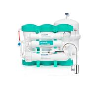 BWT P'URE Ecosoft AquaCalcium | Osmose inverse pour la maison | Filtre 99,8% des polluants de l'eau | Minéralise l'eau potable avec du calcium | Avec réservoir d'eau
