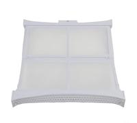 Filtre à peluches 652184 pour sèche-linge - Tamis à peluches en plastique pliable - Siphon à poussière et fibre pour condensateur ou pompe à chaleur - Blanc - Facile à nettoyer - Pour Avantixx IQ100