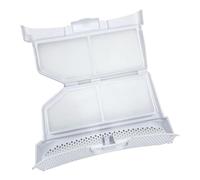 Filtre à peluches 752387 for sèche-linge Bosch et Siemens, compatible avec les modèles IQ300, IQ500, IQ700, iSensoric séries 4 et 6, et Avantixx (plastique blanc).(1 PACK)