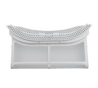 Filtre à peluches blanc de rechange compatible avec H0180200033, pour écran facile à installer pour tambour de machine à sécher, capture les peluches et les débris