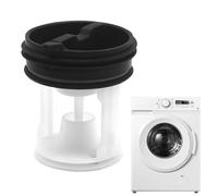 Filtre à peluches de rechange compatible avec les machines à laver Bauknecht, Remplacement pour Filtre à Peluches Haute Efficacité, pour Bauknecht Whirlpool 481248058385 Indesit C00312342 filtre à cha
