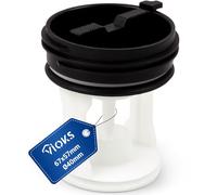 Filtre à peluches de rechange pour Bauknecht Whirlpool 481248058385 Indesit C00312342 Filtre pour machine à laver