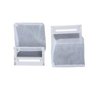 Filtre à peluches for Machine à laver, 2 pièces, maille for lave-linge, attrape-cheveux, sac en maille Compatible avec WF-750AHP, WF-M95SC, WF-100, WF-100TX