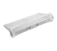 Filtre à peluches pour sèche-linge 00652184 652184 - Tamis à peluches de rechange compatible avec 6 7 Sensitive Avantix iQ300 - Plastique blanc - 31 x 16 cm