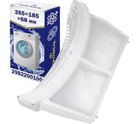 Filtre à Peluches pour Seche Linge 355x185x68 mm avec le Code Original 2982200100 pour Beko - Garantie de 10 Ans - MONTERAL