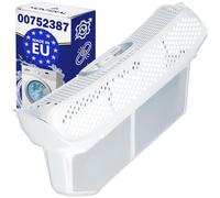 Filtre à Peluches pour Seche Linge avec le Code Original 00752387 752387 pour Bosch pour Siemens Avantixx Maxx Serie 4 Serie 6 iQ300 iQ500 iQ700 - MADE IN EU - Garantie de 10 Ans - MONTERAL