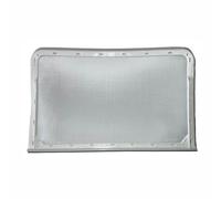 Filtre à peluches WP33001808 pour sèche-linge, piège à mailles blanches de rechange pour 33001808, collecteur de peluches facile à installer compatible avec les sèche-linges de marque, pièces de