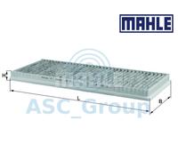 Filtre À Pollen D'Intérieur MAHLE De Remplacement Authentique LAK 45 LAK45