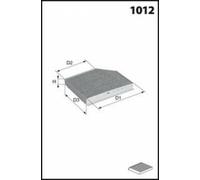 Filtre À Pollens Premium - Audi A5 Cabriolet 2.0 Tdi 170 Quattro 03/2009-01/2017