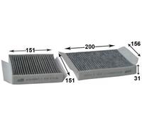 Filtre À Pollens Premium - Citroen C3 1.2 Vti 68 À Part. 07/2016