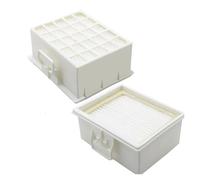 Filtre à poussière BBZ156HF (2 pièces) compatible avec les aspirateurs BOSCH GL-40 et GL-10 (référence 00576833). Accessoire for aspirateur.