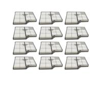 Filtre À Poussière De Remplacement, Compatible Avec Roborock, Pièces D'aspirateur Robot Saros 10/G30, Filtres Lavables À Haute Efficacité Anti-colmatage(12PCS)