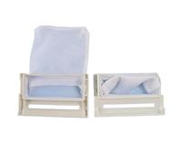 Filtre à poussière en maille for machine à laver automatique LG 5231FA2239N-2S.W.96.6, accessoires(2pcs)