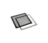 Filtre à poussière magnétique carré 200 mm (cadre noir, filtre noir)