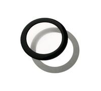 Filtre à poussière magnétique rond 92 mm (cadre noir, filtre blanc)