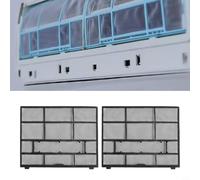 Filtre à poussière pour climatiseur d'intérieur à suspendre, accessoire en maille pour système central de climatisation, aide à prévenir l'accumulation de poussière pour améliorer l'efficacité de la